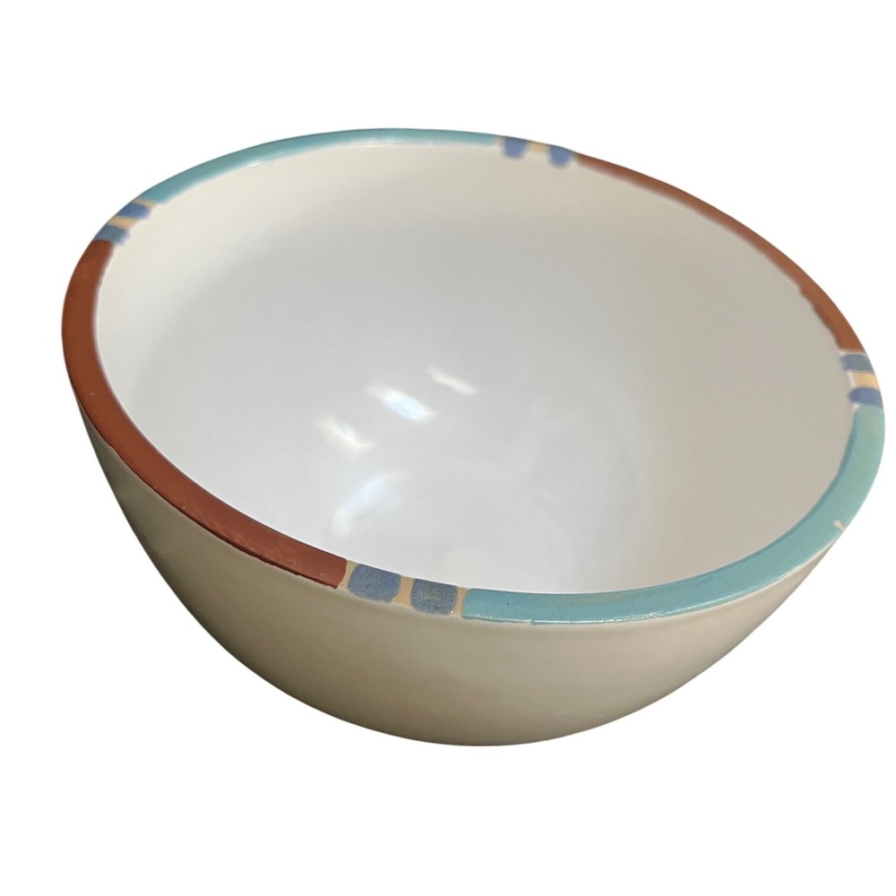 Vintage Dansk Mesa White Sand 6" mixing bowl Portugal 1986 and 1996. It